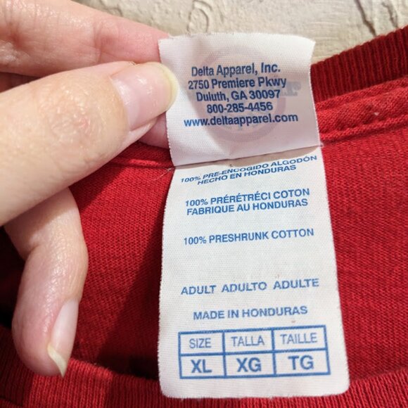 Rad Racing T Shirt Size XL Red BMX Bike Movie Casual Cotton Nostalgia Tee - Picture 4 of 5